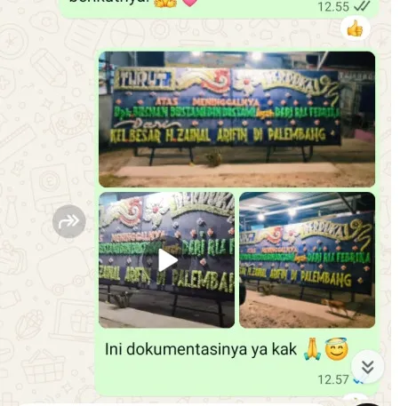 Pengiriman Papan Bunga Duka Dungus Cariang Andir