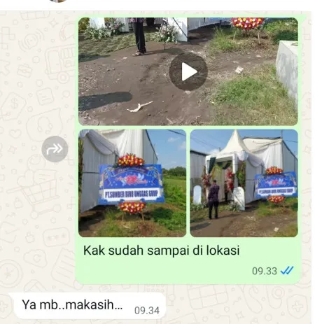 Pengiriman Karangan Bunga Dungus Cariang Andir